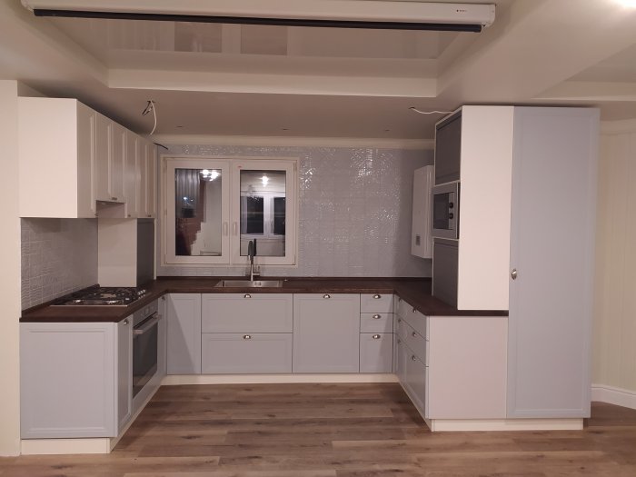 Кухня МДФ краска матовый бежевый