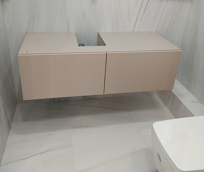 Мебель в ванную комнату (Цвет - капучино)