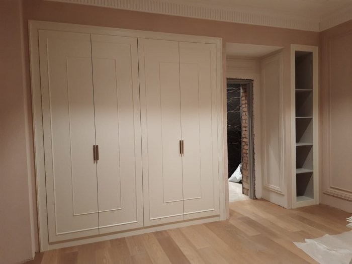 Шкаф МДФ Эмаль белый