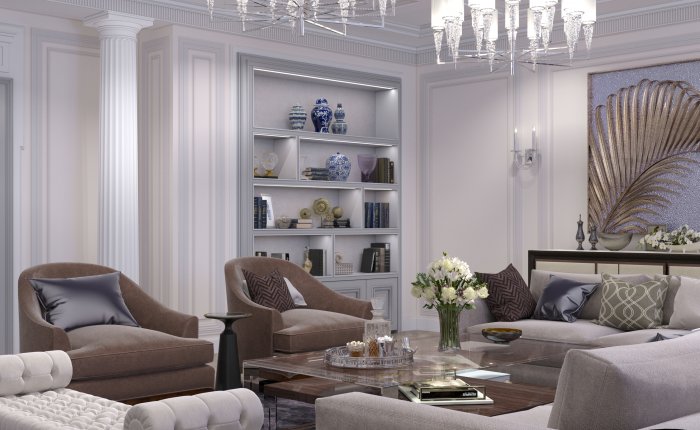 Стеллаж в зал