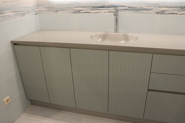 Ванная комната цвет Софт Монбланд