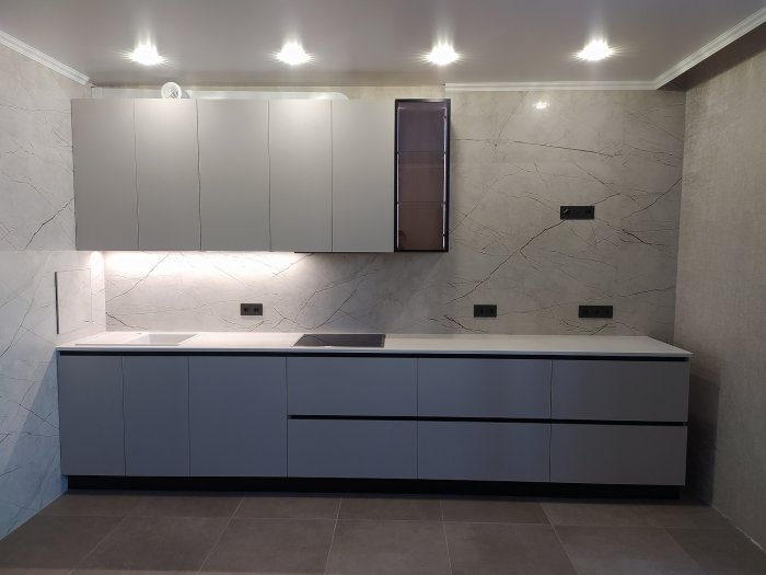 Кухня МДФ пластик АГТ 3019 